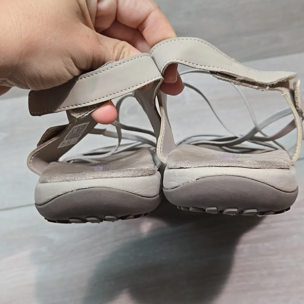 Skechers Women Memory Foam Sandals Shoes Sz 10